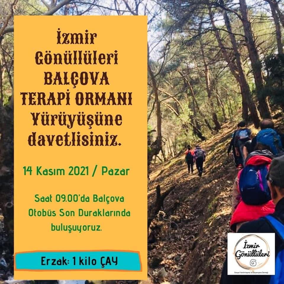 Balçova Terapi Ormanı Yürüyüşü